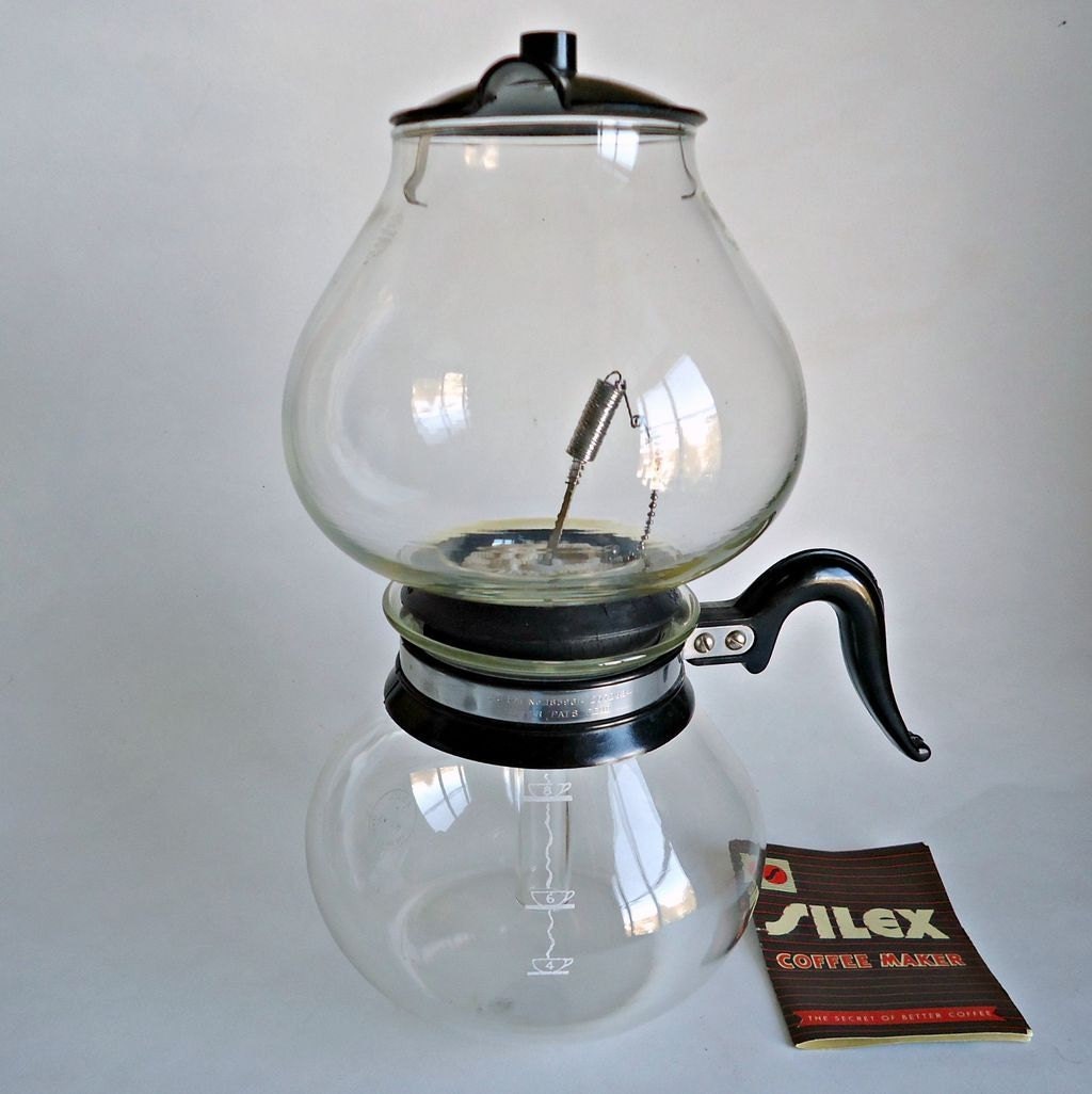 Silex Double Coffee Pot Pyrex Vintage