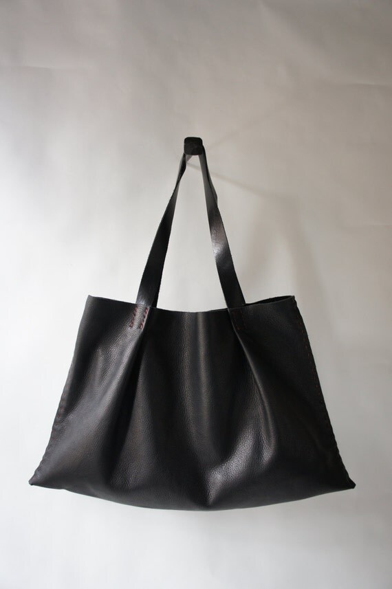 Odeon Bag Buttery soft black Leather