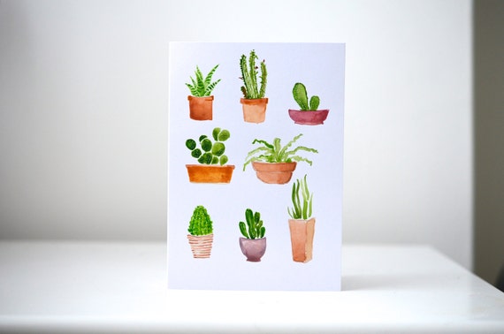  Cactus card 
