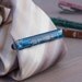 Tie clip - Blue circuit board - fathers day gift - gift for him