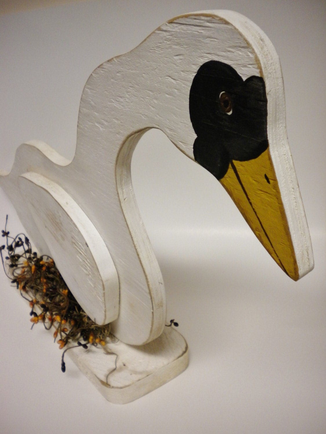 Primitive Goose Wood Goose Country Farmhouse Decor