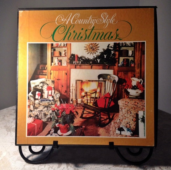 Vintage Vinyl Christmas Album Box Set A Country Style