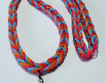 Popular items for loom band necklace on Etsy