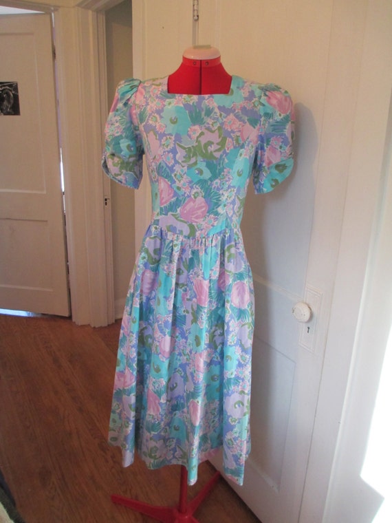 CLEARANCE SALE Anne of Green Gables Dress Puffed by CrocusVintage