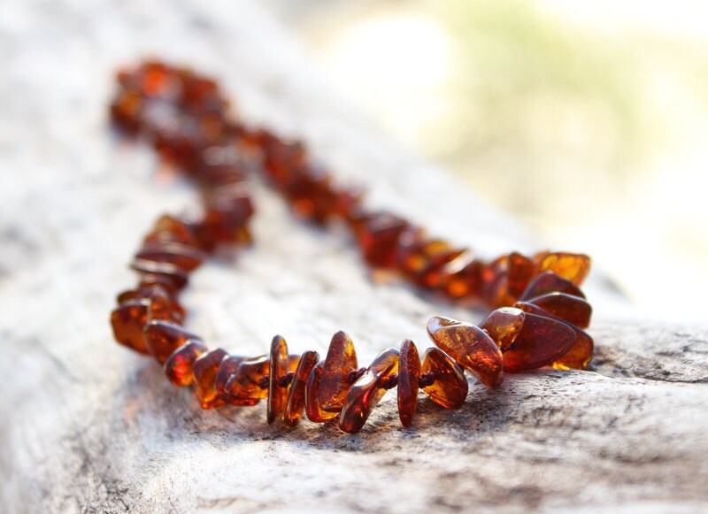 Baltic Amber teething necklace for babies