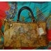 Vintage Alviero Martini Prima Classe speedy type duffle bag, Europe and Africa map focused.