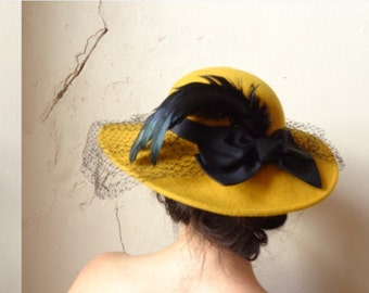 Popular items for wide brim hat on Etsy