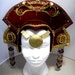 READY TO SHIP Oriental Princess headdress, Whimsical Fantasy Hair Style, Larp, Wiccan ritual wedding sorceress drag queen burning man