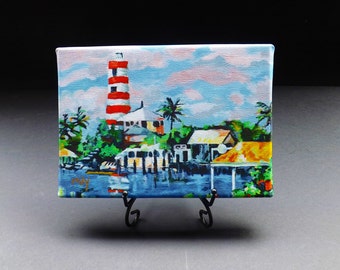 Hope Town: Mini Giclee , bahamas