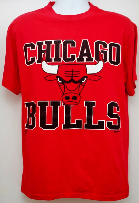 Rare 90's Vintage CHICAGO BULLS T-shirt Sz: