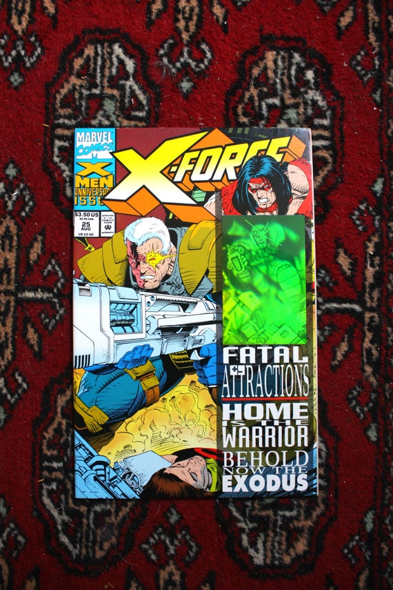 xmen holographic cards