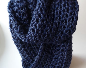 Infinity Scarf CROCHET PATTERN Crochet Scarf Pattern Scarf Crochet Loop Scarf Crochet Cowl Pattern Crochet Chunky Scarf Long Bulky Scarf