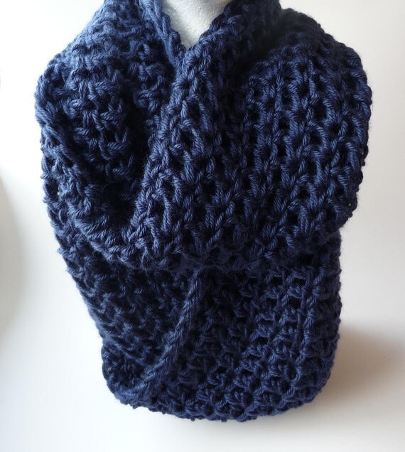 CROCHET PATTERN Infinity Scarf Chunky Scarf Circle Scarf