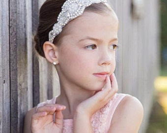 Arleen Flower Girl Headband