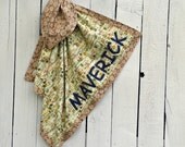 Woodland Baby Boy Blanket Flannel Large Personalized Receiving Blanket- Baby Shower Gift Idea 38" X 38" Great for Tummy Time, Stoller or bed