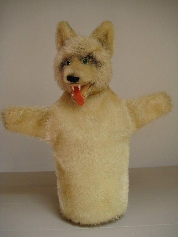 steiff wolf plush