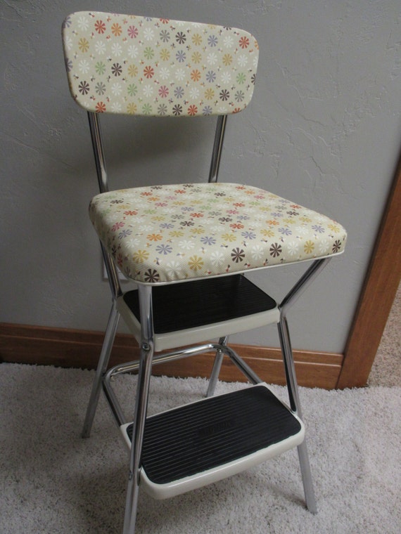 Vintage Restored COSCO Kitchen Utility Step Stool
