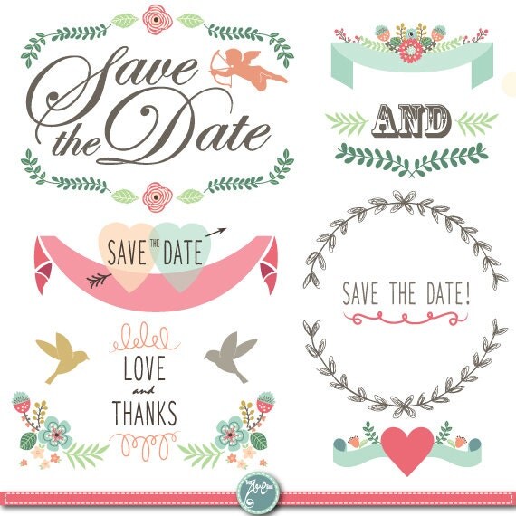 wedding clipart pack - photo #20