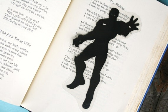 Ironman Hand-cut Silhouette Bookmark MARVEL Bookmark