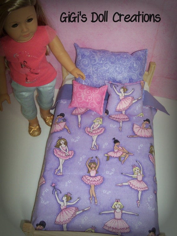 Ballerina Bedding for American Girl doll