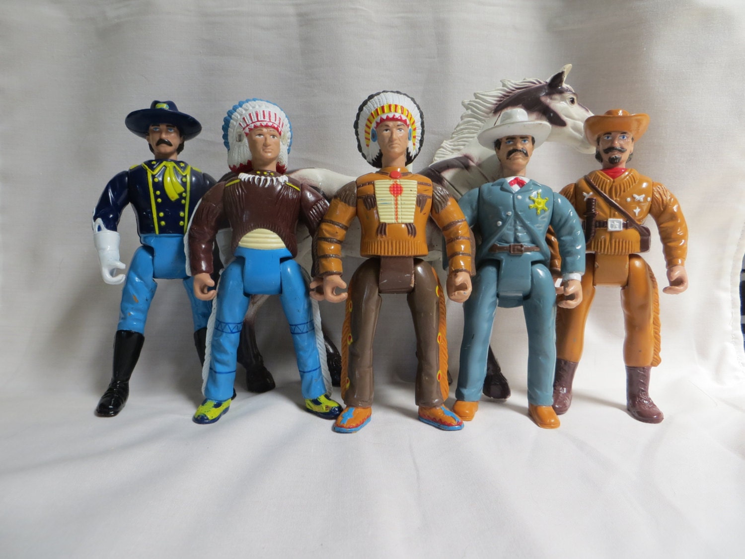 Legends of the Wild West Action Figures from Imperial Toy 1991