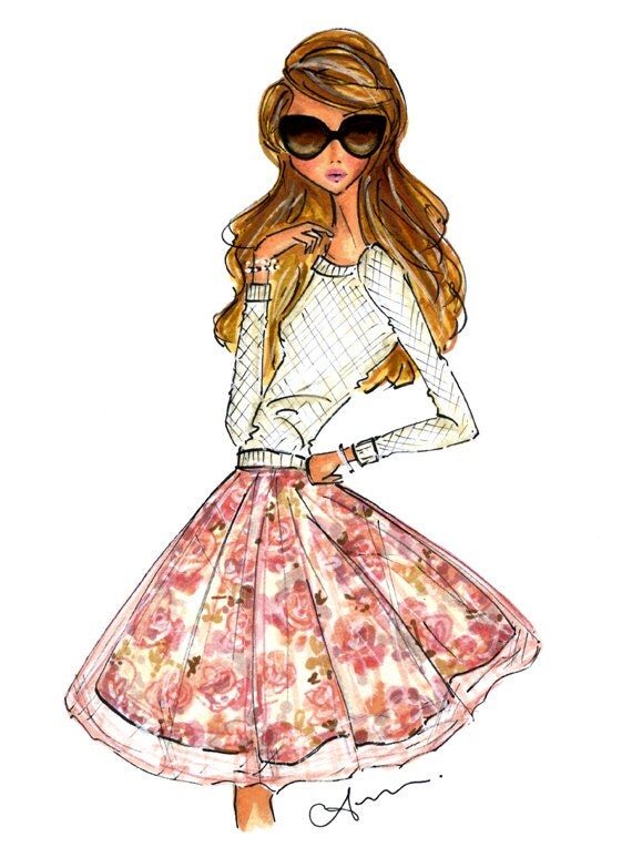 fashion illustration prints fashion illustration print fall floral fashion illustration prints fashion illustration print fall floral