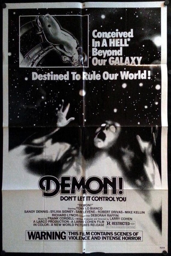 Demon 1976 aka God Told Me To Vintage Horror Movie