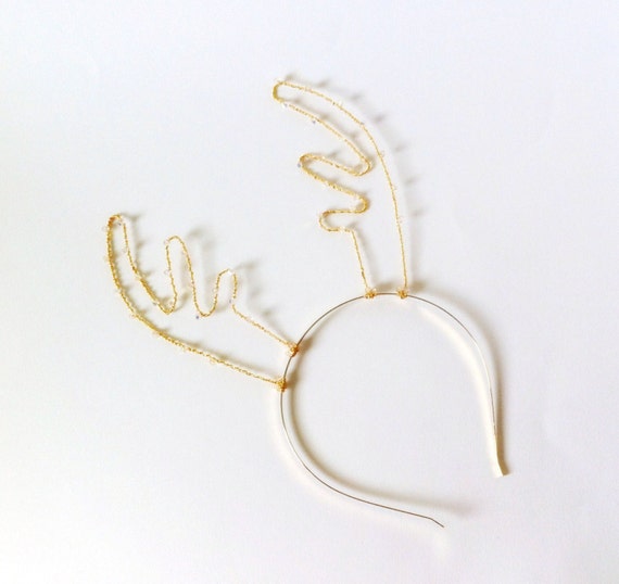 gold crystal reindeer antler headband rudolf antlers with gold crystal reindeer antler headband rudolf antlers with