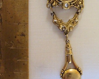 Turn of the century photo stick pin