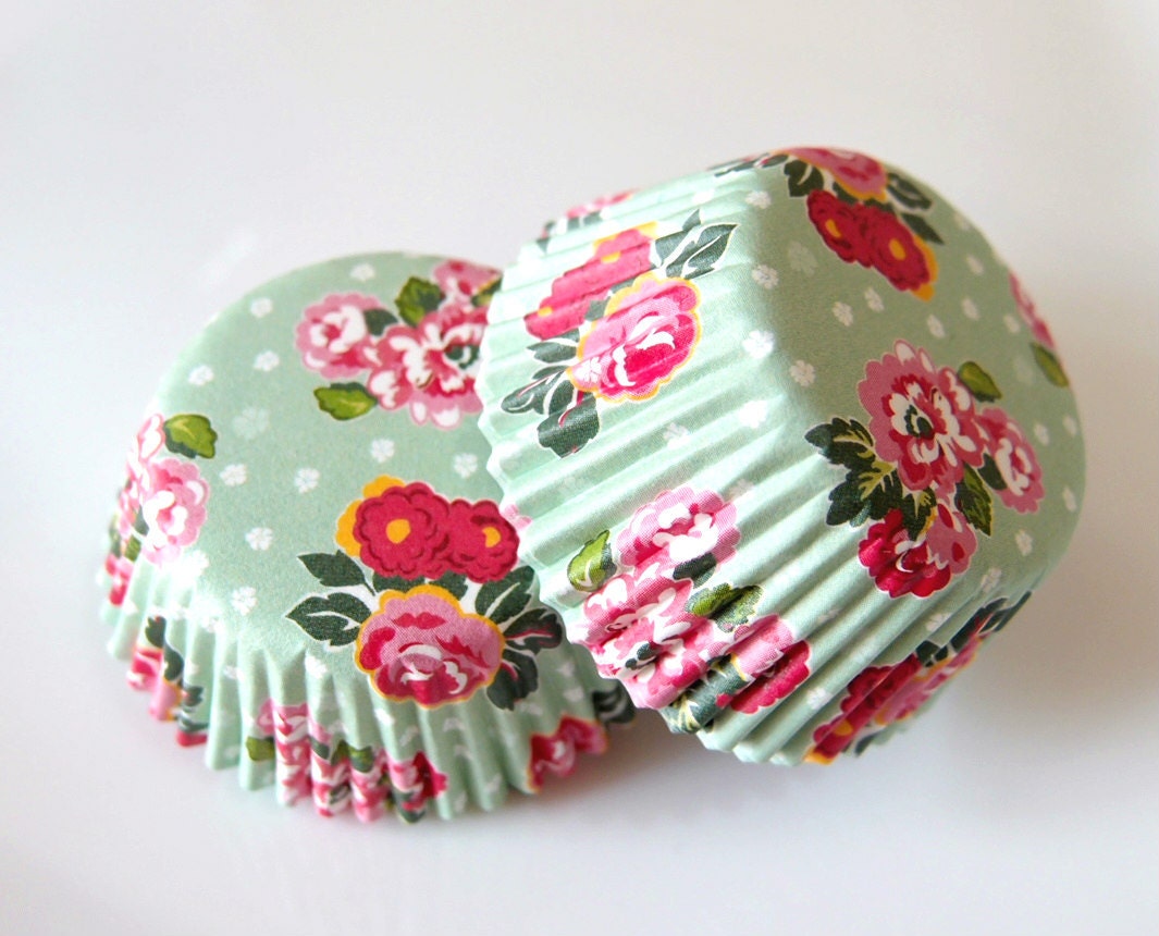 Vintage Cupcake Liners 5