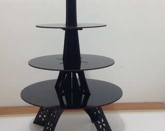 3 tier Cupcake stand eiffel tower