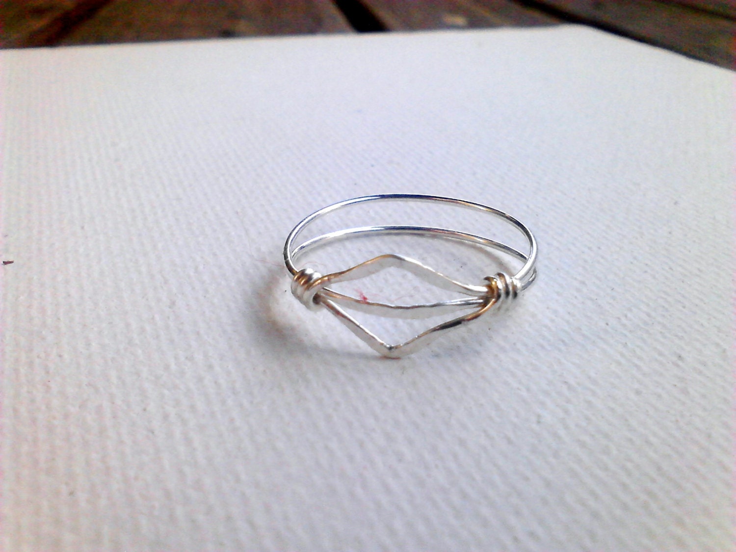 Simple Handmade Sterling Silver Wire Ring