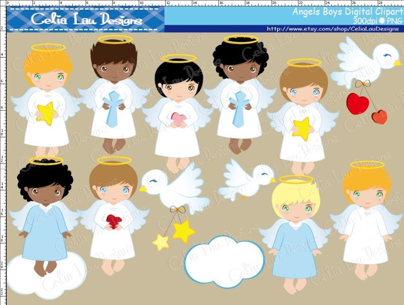 Angel Boy Digital Clipart Angel Clipart Angel Clip Art