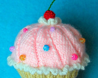 Cupcake hat knitting pattern Etsy