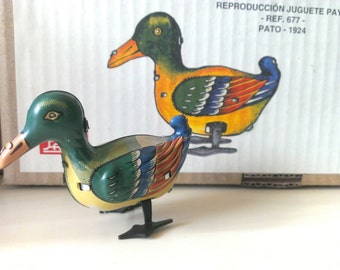 Paya El Pato The Duck Wind Up Tin Toy Mint in box Limited Edition of 5000 Rare On SALE Now!