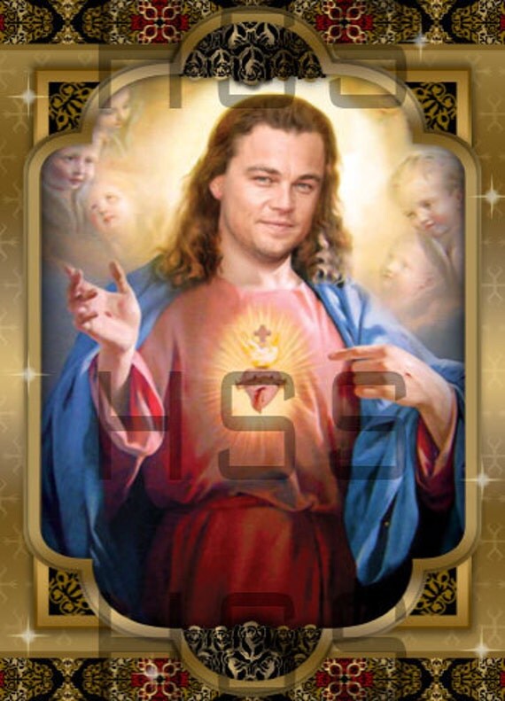 Leonardo Dicaprio Celebrity Devotional Candle- Version 2