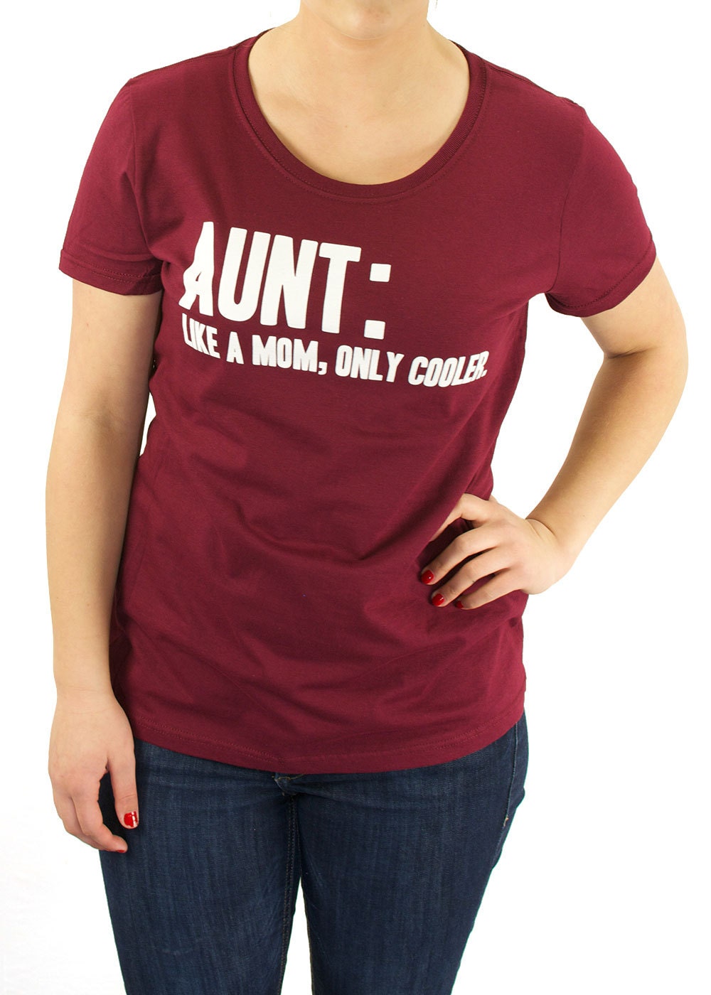 Definition of An Aunt Like A Mom Only Cooler T-Shirt Funny