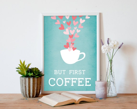 kitchen wall art printable inspirational by PrintableWallStory