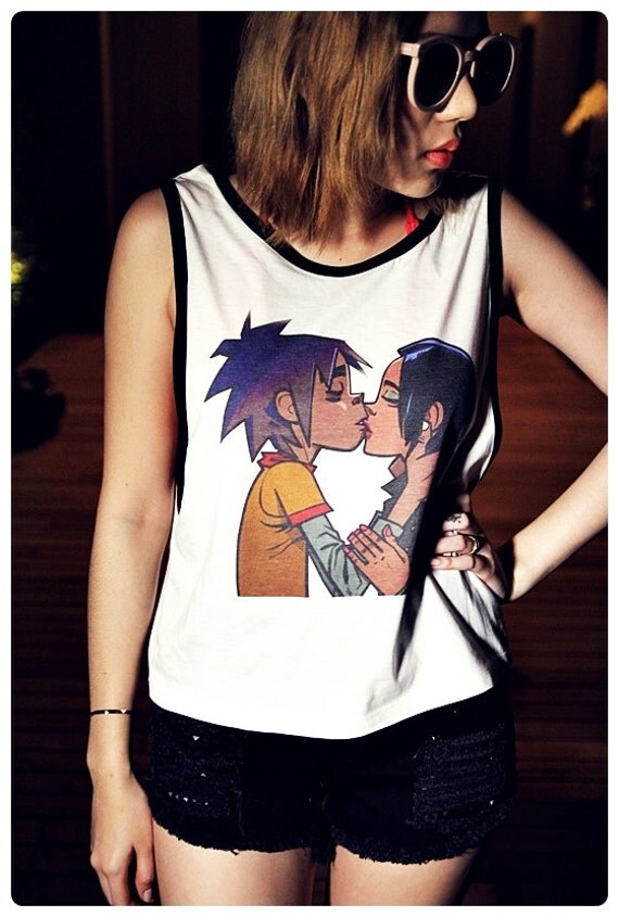 gorillaz tank top