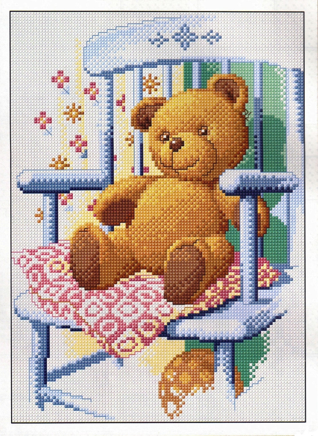 Teddy Bear Cross Stitch Patterns Free Download