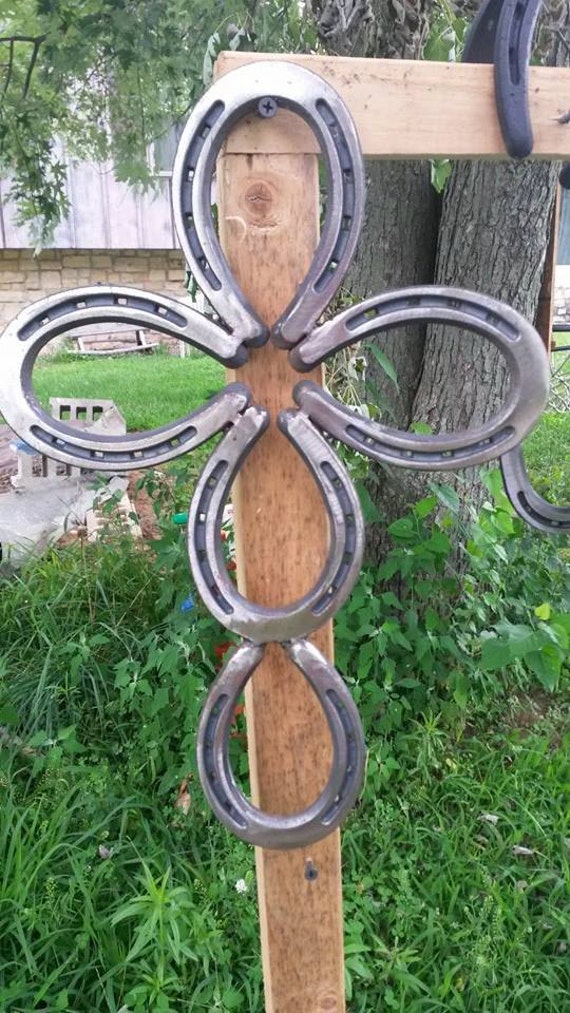 Items similar to Custom made Horseshoe cross on Etsy