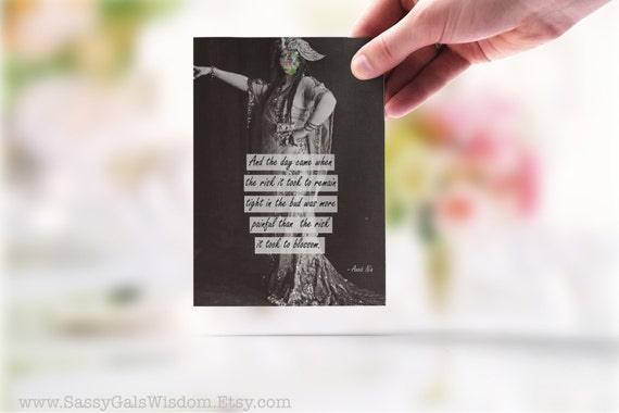 card note card inspirational quotes typography blank inside funny card ...