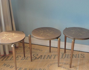 Vintage Mid-Century Side Tables