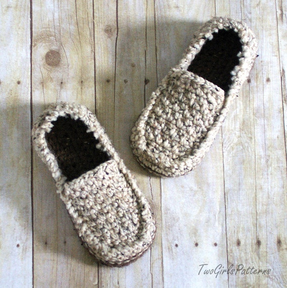 Crochet Pattern for Super Pack of Mens Loafers Crochet