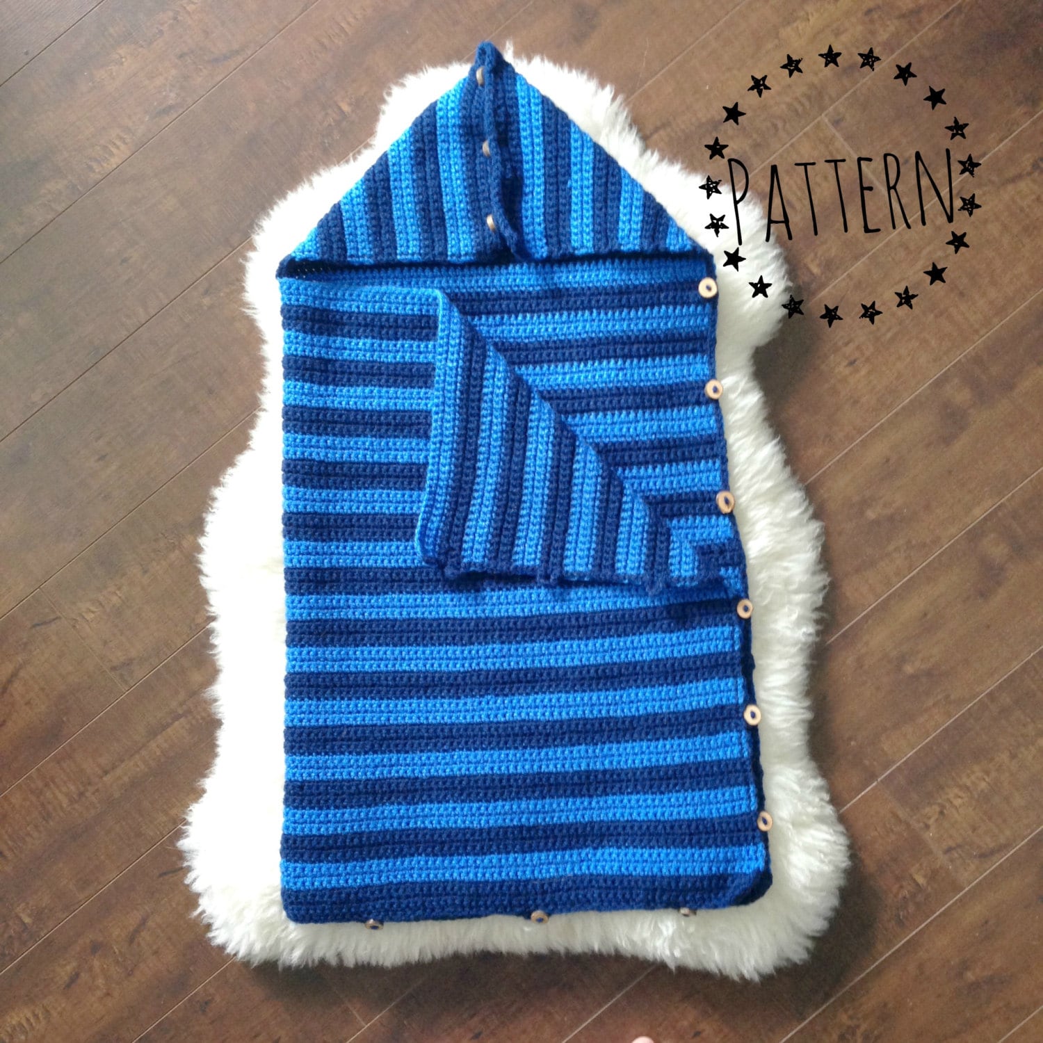 Crochet Baby Sleep Sack Cocoon Pattern