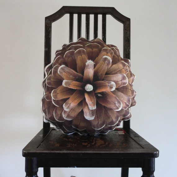 Pine cone pillow made to order
