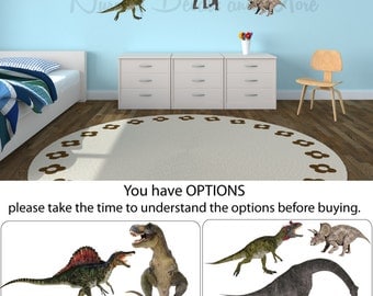 Dinosaur Wall Decals, Dinosaur Stickers, Dinosaur Decals ( Mini Real Dinos Set 2 shown) MRD2