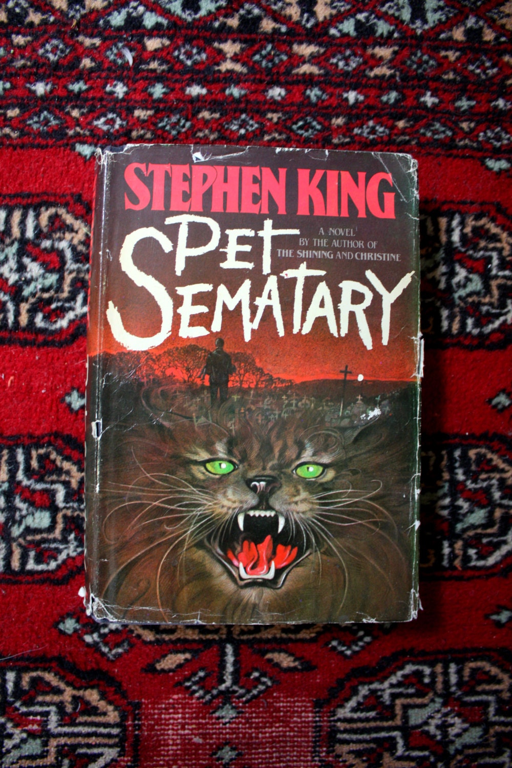 Stephen Kings Pet Sematary 1983 Vintage First Edition
