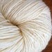 SOCK Merino Tussah Silk Undyed Yarn Fingering Weight Ecru Yarn Base