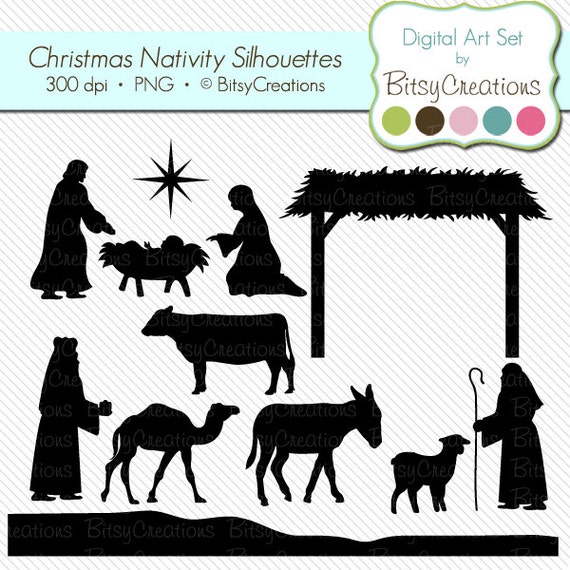 christmas nativity clipart images - photo #25